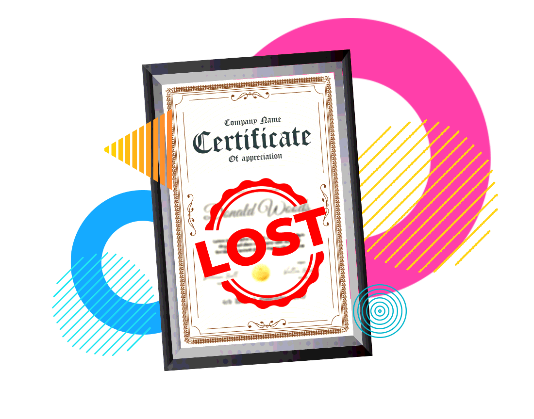 Certificate Lost Ads in Newspaper Eumaxindia